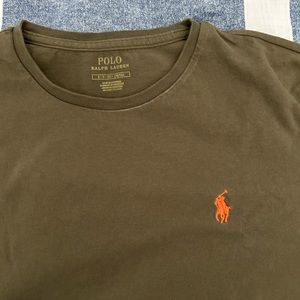 Polo olive short sleeve shirt